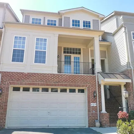 Rent this 1 bed townhouse on 43277 Tumbletree Terrace in Broadlands, Loudoun County