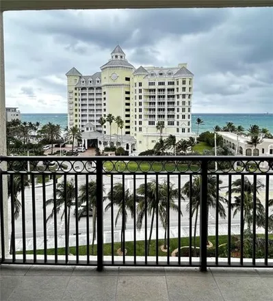 Rent this 3 bed condo on Pelican Grand Beach Resort in North Atlantic Boulevard, Fort Lauderdale