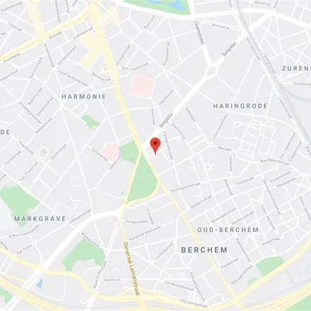 Rent this 1 bed apartment on Zonnewijzerstraat 20 in 2018 Antwerp, Belgium