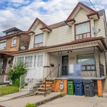 Buy this 4 bed townhouse on 269 Oakwood Avenue in Toronto, ON M6E 2V3
