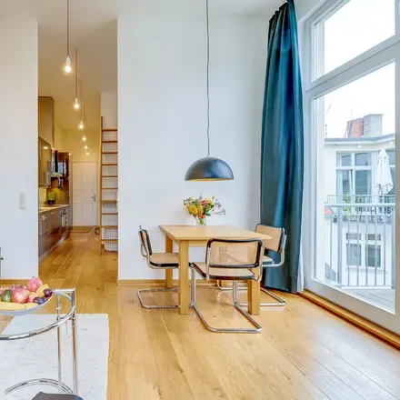 Rent this 1 bed apartment on Dirschauer Straße 6 in 10245 Berlin, Germany