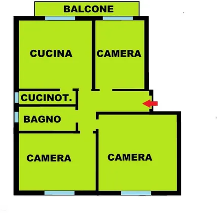 Image 1 - Via Lodovico Ariosto 14, 40132 Bologna BO, Italy - Apartment for rent