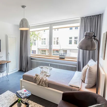 Rent this studio apartment on Hoffeldstraße 45 in 40235 Dusseldorf, Germany