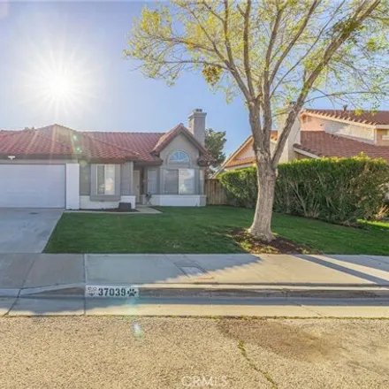 Buy this 3 bed house on 37057 Zinnia Street in Palmdale, CA 93550