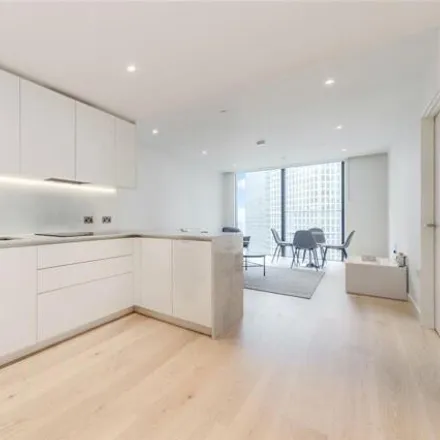 Buy this 1 bed apartment on Hampton Tower in 75 Marsh Wall, Canary Wharf