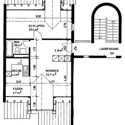Rent this 2 bed apartment on Ullmannstrasse 39 in 9014 St. Gallen, Switzerland