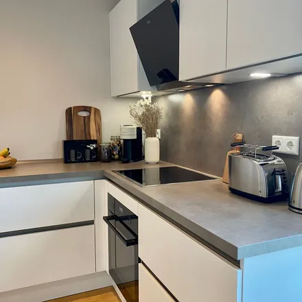 Rent this 1 bed apartment on Metro-Straße 15 in 40235 Dusseldorf, Germany