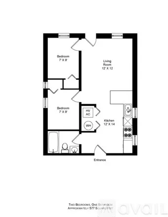 Image 6 - 1726 W 21st St, Unit 2R - Apartment for rent