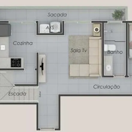 Buy this 3 bed apartment on Rua Jerônima Lucas Barros in Segismundo Pereira, Uberlândia - MG