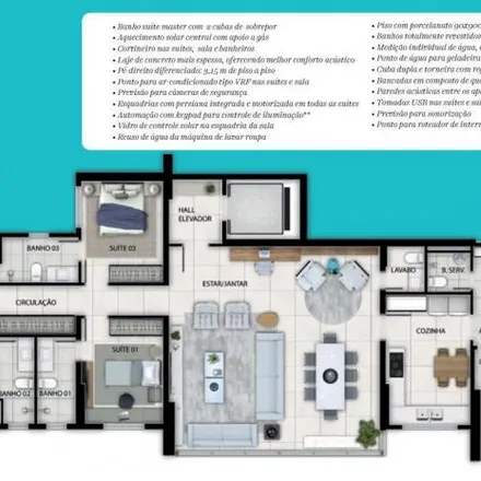 Buy this 4 bed apartment on Avenida H in Jardim Goiás, Goiânia - GO