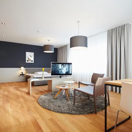 Rent this 1 bed apartment on Kölner Straße 4 in 60327 Frankfurt, Germany