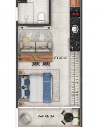 Buy this 1 bed apartment on Alameda Helio da Costa Ferraz 22 in Santa Helena, Vitória - ES
