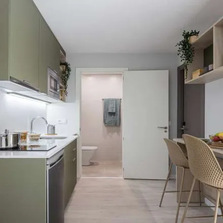 Rent this 1 bed apartment on Calle de Ali-Al Gomarí in 41012 Seville, Spain