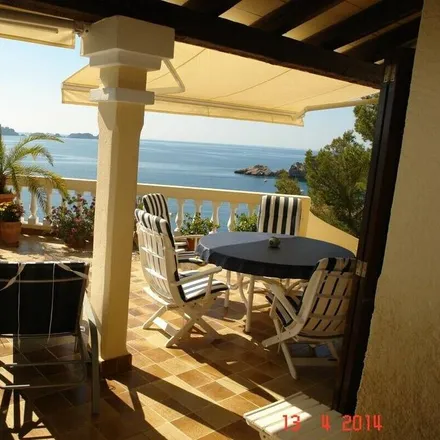 Rent this 3 bed house on 07160 Cala Fornells