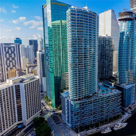 Rent this 3 bed condo on Epic Residences & Hotel in 300 Southeast 4th Street, Miami