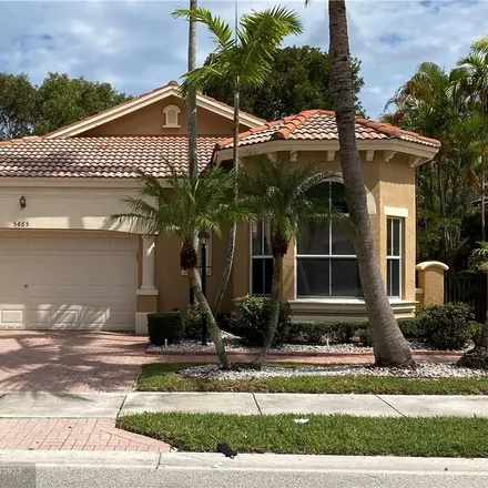 Rent this 3 bed house on 5865 Northwest 121st Avenue in Heron Bay South, Coral Springs