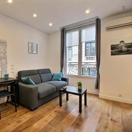 Rent this studio apartment on 26 Rue Poissonnière in 75002 Paris, France