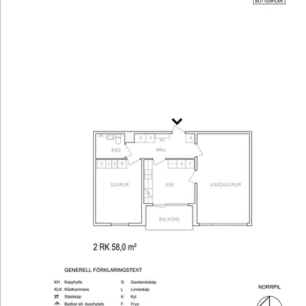 Rent this 2 bed apartment on Tordönsgatan 4 in 802 70 Gävle, Sweden