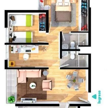 Buy this 2 bed apartment on Avenida Los Nogales in El Agustino, Lima Metropolitan Area 15002