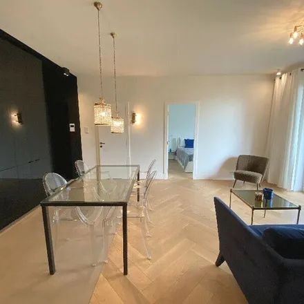 Rent this 2 bed apartment on Konstruktorska 5B in 02-673 Warsaw, Poland