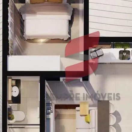 Buy this 1 bed apartment on Rua Antônio Valentin 330 in Capão da Imbuia, Curitiba - PR