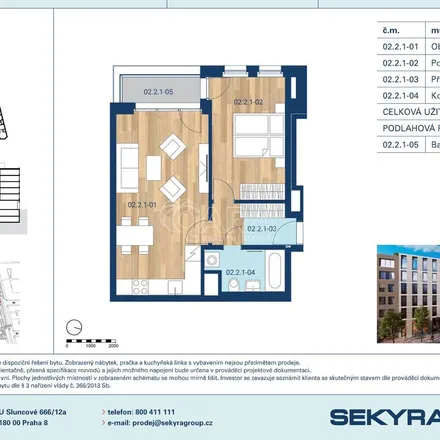 Rent this 2 bed apartment on Radlická kulturní sportovna in Za Ženskými domovy, 151 34 Prague