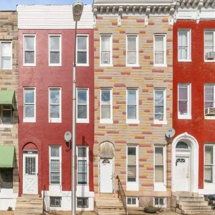 Rent this 3 bed house on 1844 West Saratoga Street in Baltimore, MD 21223