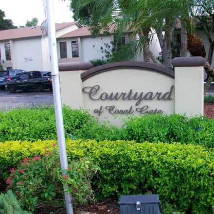 Buy this 2 bed condo on 5494 Courtyard Drive in Margate, FL 33063