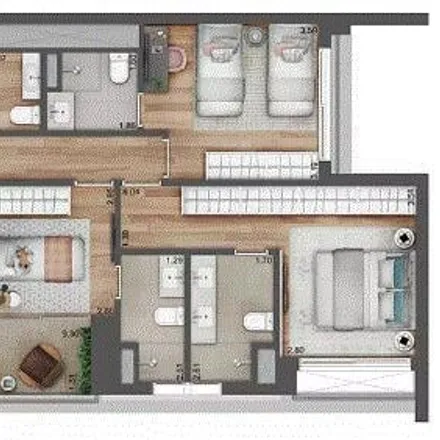 Buy this 3 bed apartment on Avenida Rebouças 2682 in Pinheiros, São Paulo - SP