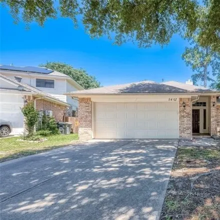 Rent this 3 bed house on 5401 Rushstone Lane in Harris County, TX 77373
