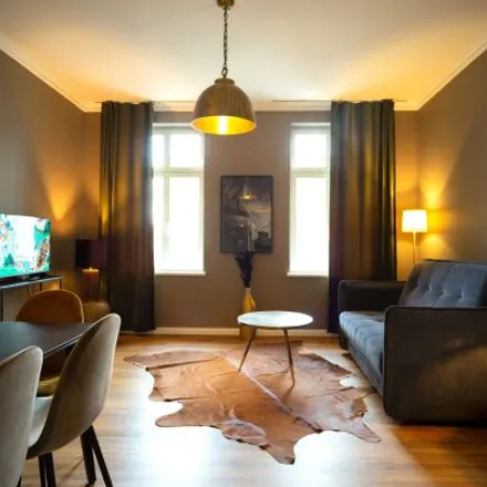 Rent this 3 bed apartment on Lindenauer Markt 3 in 04177 Leipzig, Germany