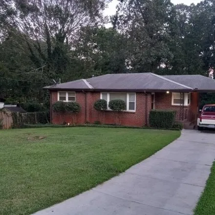 Rent this 3 bed house on 2761 Valley Ridge Drive in Panthersville, GA 30032