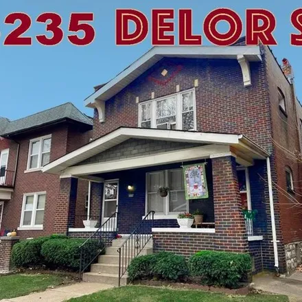Buy this 4 bed house on 3235 Delor Street in St. Louis, MO 63111