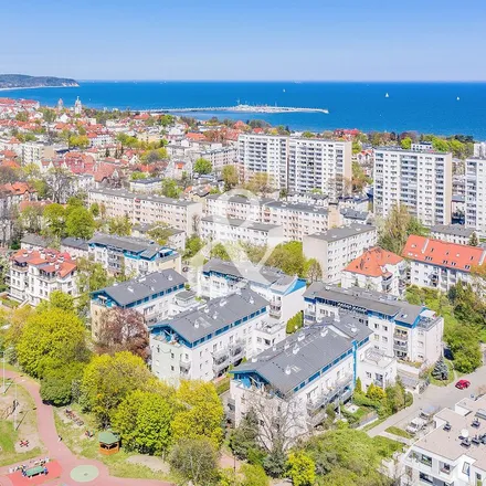 Rent this 3 bed apartment on Stefana Okrzei 19C in 81-732 Sopot, Poland