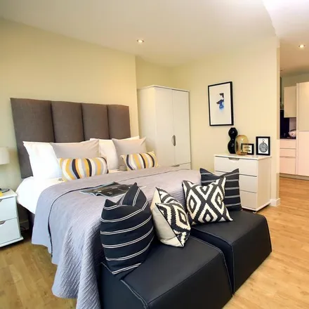Rent this studio apartment on Hampden House in St Andrews Road, London