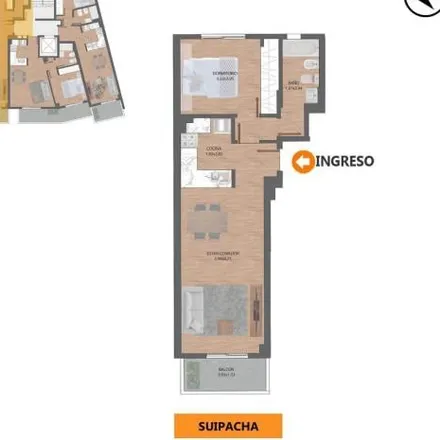 Buy this 1 bed apartment on Suipacha 815 in Nuestra Señora de Lourdes, Rosario