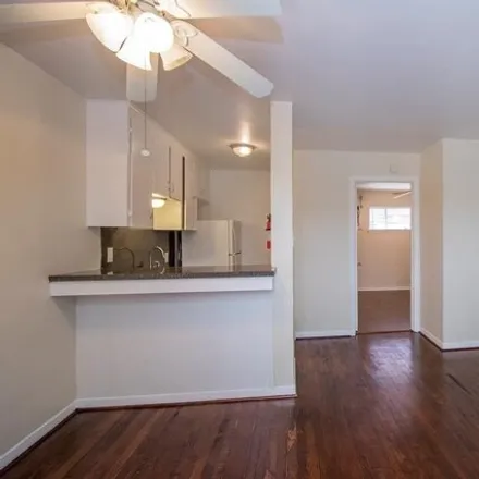 Rent this 1 bed apartment on Longfellow Elementary School in Timberside Drive, Houston