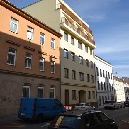 Rent this 1 bed apartment on Francouzská 419/83 in 602 00 Brno, Czechia