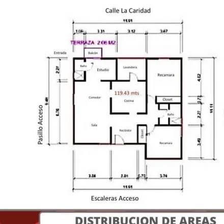 Rent this 2 bed apartment on Calle Real in 25260 Saltillo, Coahuila