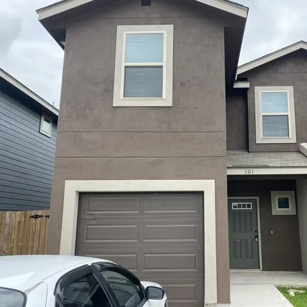 Rent this 3 bed duplex on Paschall Elementary School in 6351 Lakeview Drive, San Antonio