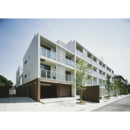 Rent this 1 bed apartment on 浄輪寺 in Gaien Higashi-dori, Bentencho