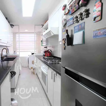 Rent this 3 bed apartment on PB1055-Parada / Punta Nogales in Avenida Pedro Fontova, 859 0483 Huechuraba