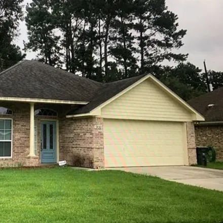Rent this 3 bed house on 7498 Wooded Creek Drive in Rosedale Acres, Beaumont