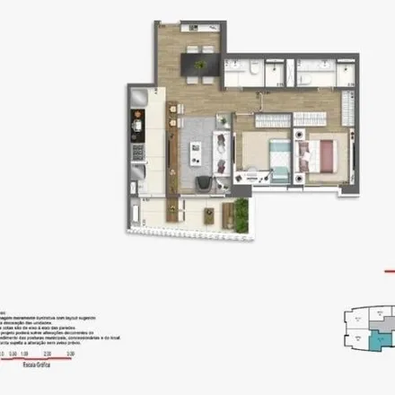 Buy this 2 bed apartment on Avenida Pedro Miranda 1460 in Pedreira, Belém - PA
