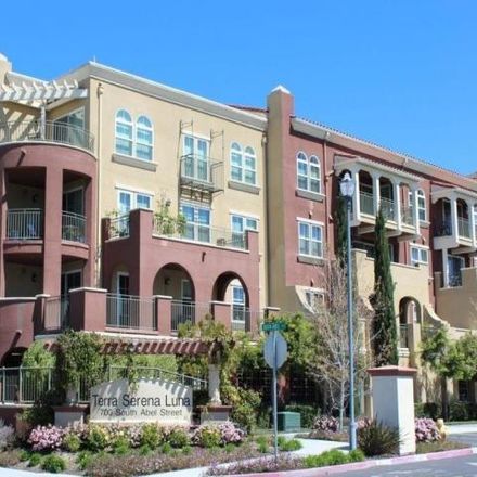 Rent this 2 bed condo on 710 South Abel Street in Milpitas, CA 95035