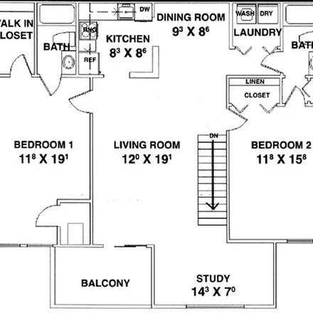 Image 1 - 1298 Robert Bradby Drive, Detroit, MI 48207, USA - Apartment for rent