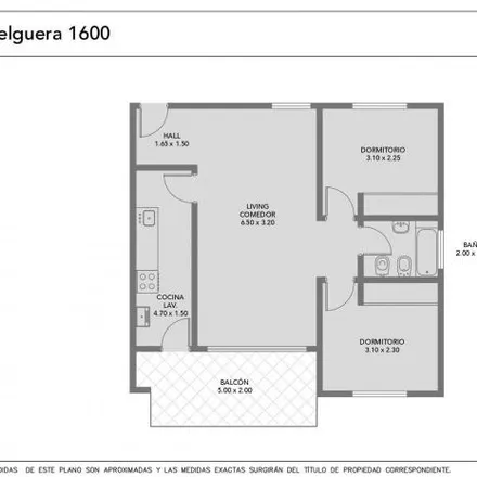 Buy this 2 bed apartment on Helguera 1669 in Villa Santa Rita, C1416 DZK Buenos Aires