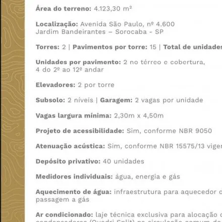 Image 1 - Rua Acácio Antônio dos Reis, Condomínio Granja Olga I, Sorocaba - SP, 18017-197, Brazil - Apartment for sale