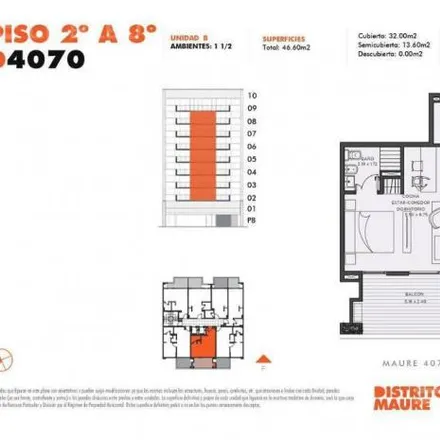Buy this studio apartment on Maure 4072 in Chacarita, C1427 BRJ Buenos Aires