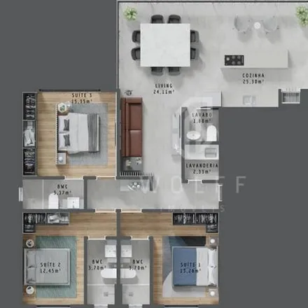 Buy this 3 bed apartment on Rua Tainha in Itacolomi, Balneário Piçarras - SC